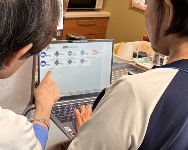 スタッフ端末で異変を検知することで迅速対応できます